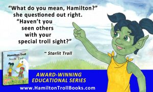 Award Winning Author Kathleen J Shields educational books hamilton troll