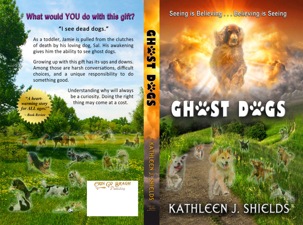 Ghost Dogs Book Cover by Author Kathleen J. Shields