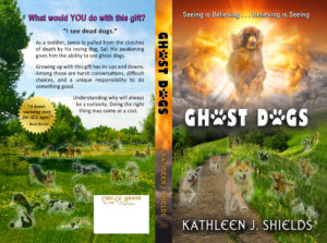 Ghost Dogs Book Cover by Author Kathleen J. Shields