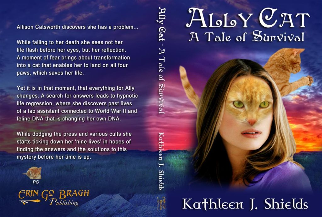 Ally Cat book cover by author Kathleen J. Shields