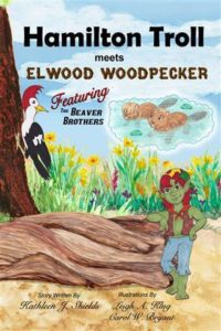 Hamilton Troll meets Elwood Woodpecker by Kathleen J. Shields
