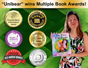 The First Unibear childrens book by author Kathleen J Shields wins multiple awards
