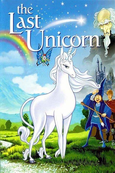 The Last Unicorn movie and book by Peter Beagle